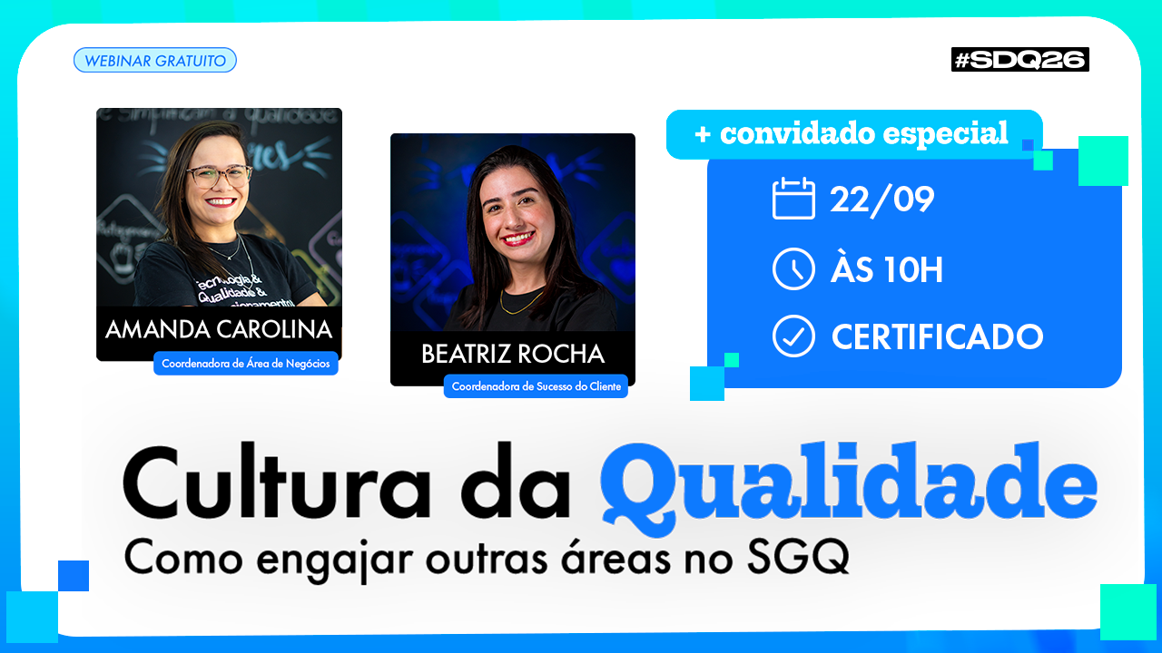 Cultura da Qualidade — Semana da Qualidade 2026