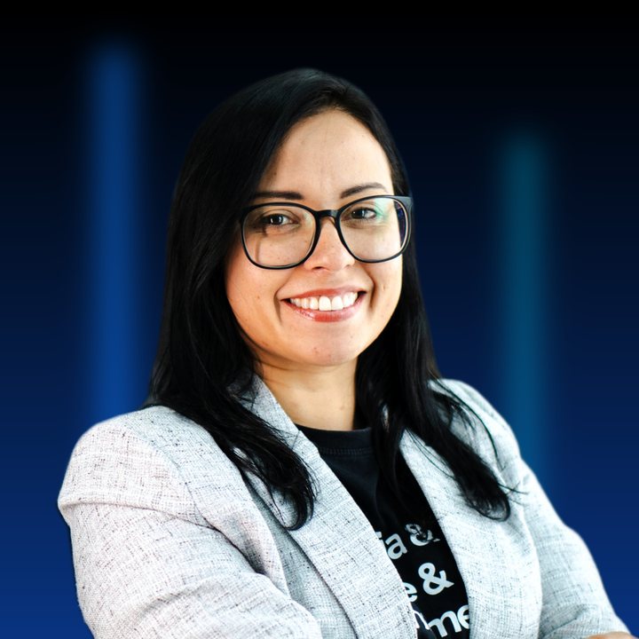 Foto de Monise Carla, palestrante da Semana da Qualidade 2026
